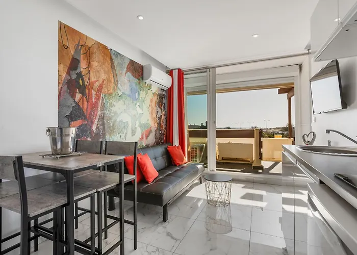 Le Wallis Studio Terrasse Coursive Vue Mer Port Nature Village Naturiste * Agde